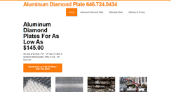 Desktop Screenshot of diamondplate.us